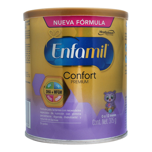 Fórmula Infantil Enfamil Confort Premium 0 A 12 Meses 375 Gr