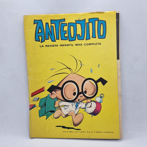 Anteojito / Nº 175 / Año 1968 / Tapa Anteojito Llegar Tarde