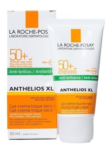 Anthelios Xl Gel/crema Toque Seco 50+ - mL a $2458