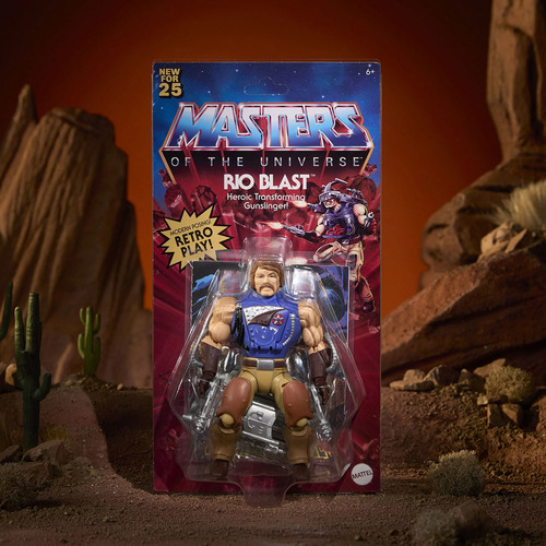 Masters Of The Universe Mattel Creations Origins Rio Blast (Usado)