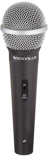 Micrófono Profesional Rockville Rmc - Xlr Case De Viaje !!!