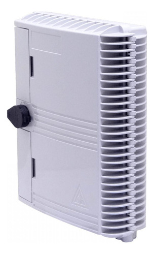 Caja Fibra Blanca 16 Rectangular Ip65 Con Llave Clickbox