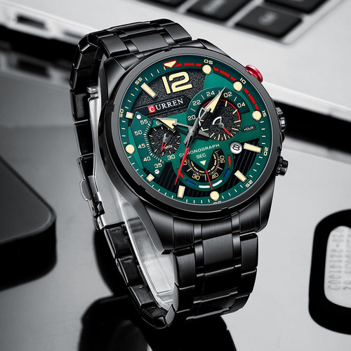 Reloj Curren 8395bkgr Negro Hombre