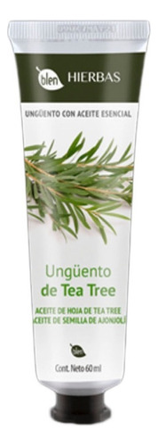 Ungüento Tea Tree P/mezquinos Hongos E Infecciones De Piel