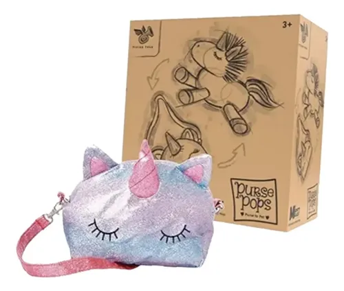 Peluche Cartera Unicornio Em
