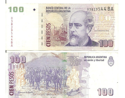 Billetes:100 Pesos Convertibles 2do. Diseño Serie Ba  2013