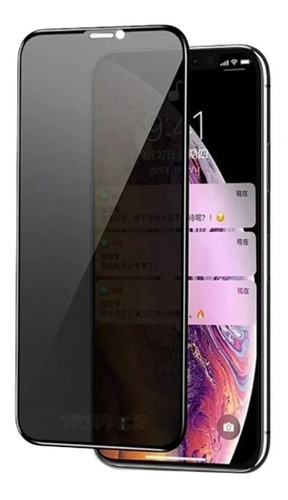 Vidrio Templado Anti Espia Privacy iPhone XS Max Xr 11 11pro