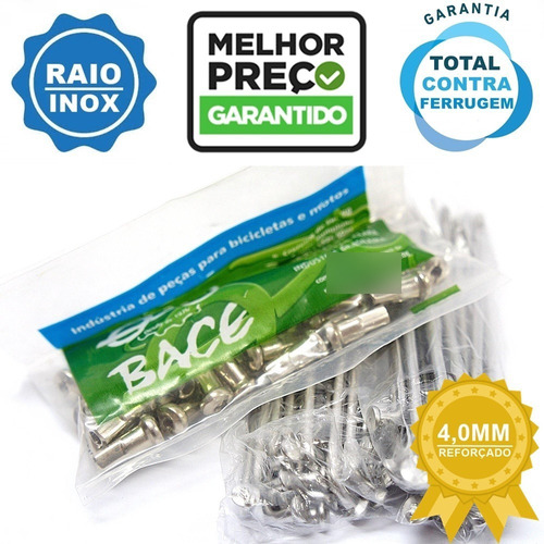 Jogo De Raios Inox Bace 4mm Par Lander