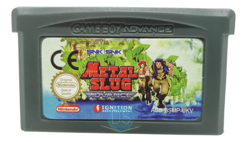 Metal Slug Advance Version Ingles Re-pro Gba Full