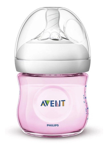 Mamadeira Petala 125ml Rosa