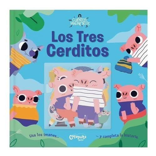 Cuentos Magneticos - Los Tres Cerditos - Libro +  15 Imanes