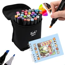 Comprar Kit Livro De Colorir E 36 Canetas Capa Dura Holográfica 50 Páginas Cores Marcadores Permanente Ponta Dupla Para Crianças E Adultos Colorir Pintar Tirar Stress Relaxar Desenhos Fofos Ursinho Hobbies