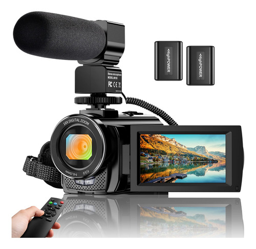 Câmera De Vídeo Alsone Fhd 1080p 24,0 Mp 3,0 Polegadas Com R