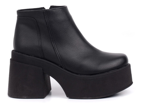 Botas Mujer Plataforma Botinetas Zapatos Botita Calzado Alta