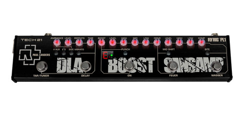 Tech 21 Paul Landers Pl1 Signature Fly Rig Pedal Multiefecto