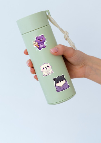 Stickers 150 Pzs Pegatinas Calcomanias Ositos Kawaii