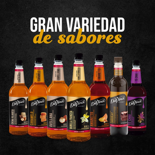 Jarabes Davinci Gourmet Para Bebidas --- Amareto