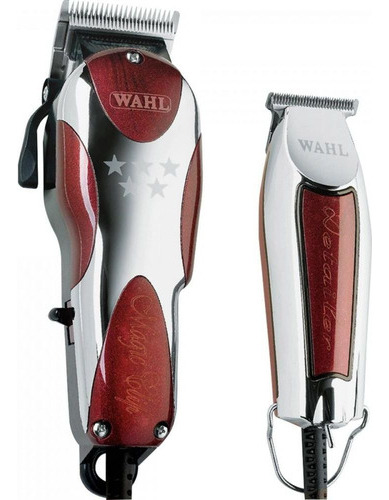 Kit Para Corte De Cabelo Magic Clip 127v E Detailer W A H L