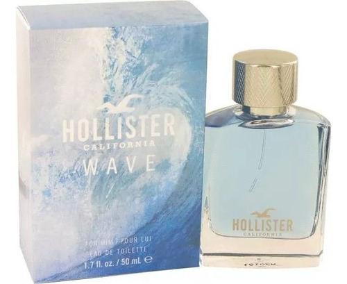 Hollister Wave For Him Edt 50 ml Para  Hombre  