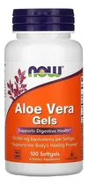 Comprar Now Foods Aloe Vera Gels 100 Capsulas Blandas Sabor Sin Sabor