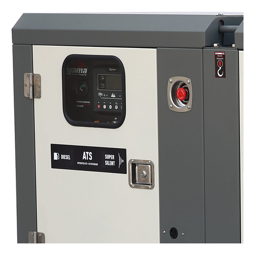 Gerador A Diesel Silent Toyama 44 Kva 220v Com Ats Integrado