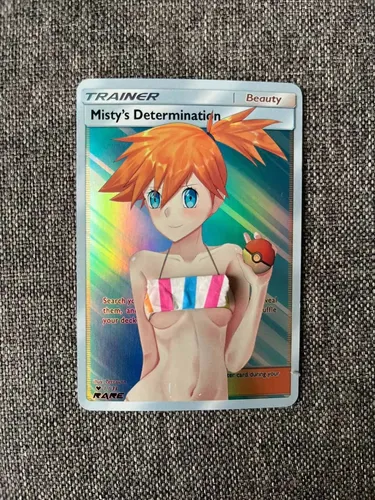 Pokemon Tcg Tarjeta, Carta Trainer Misty, Pokemon 7 De 10. | MercadoLibre