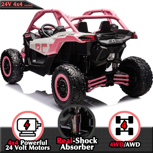 Sopbost Brp Can-am Maverick X3 24v Utv Para Niños Con Licenc
