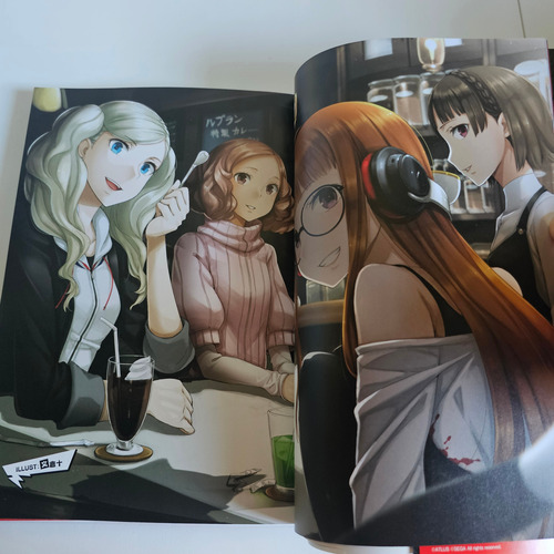 Persona 5 Caracter Anthology Artbook/manga Original
