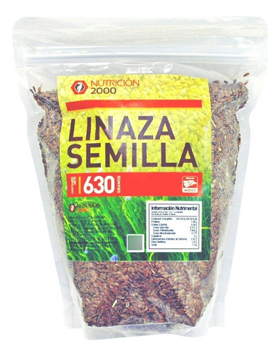 Semilla Linaza 630 G Nutricion 2000