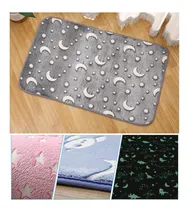 Comprar 2 Tapetes 40x60cm Suaves Alfombras Con Brillos En Oscuridad