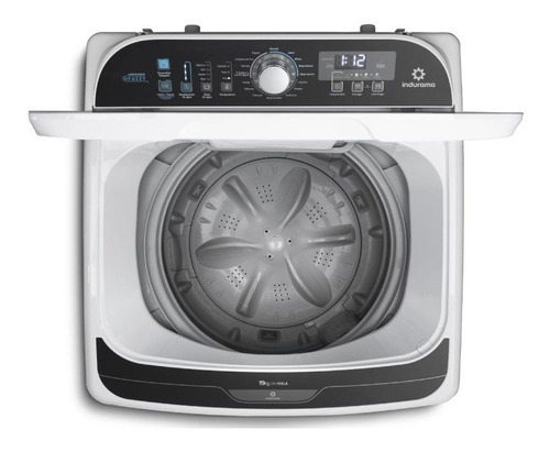 Imagen 3 de 3 de Lavadora Indurama Lri-19bla 19 Kg, Blanca, 4 Niveles De Agua