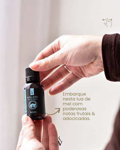 Essencia Hidrossoluvel Via Aroma 30ml Mundo Bora Bora