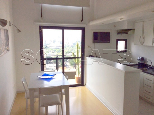 Imagem 2 de 15 de Place Vendome - Um Maravilhoso Flat Em Moema 2 Dorms - Sf3907