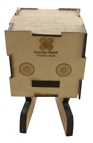 Material Educativo Robot Traga Monedas Mdf Personalizado