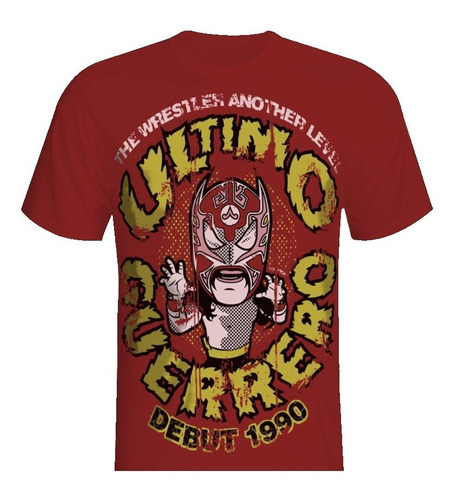 Playera Luchador Ultimo Guerrero Debut 1990 - Lucha Libre 