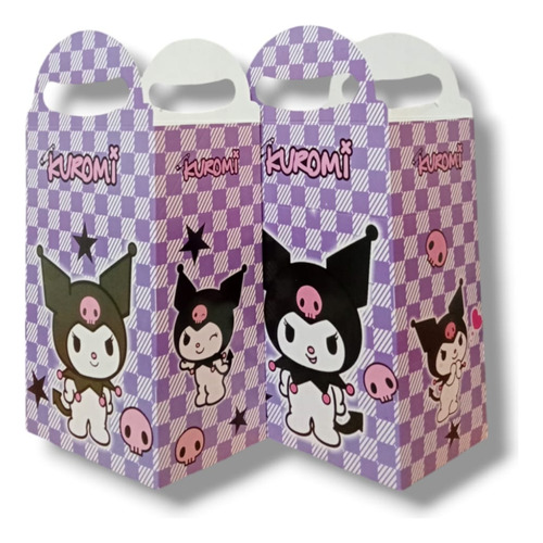 Kuromi Kit Para Fiestas De Cumpleaños Caja+plato+vaso 70 P Kuromi Kuromi Kuromi