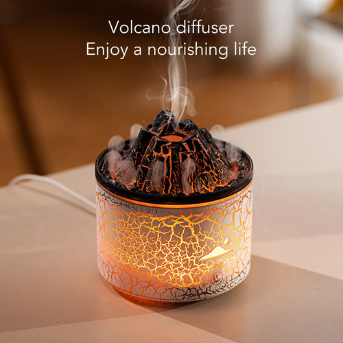 Humidificador Difusor De Aromaterapia En Forma De Llama