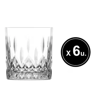 Vaso Vidrio Whisky Bar Bebidas Pack Set X6 Petttish Online