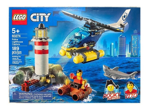  Lego City Policía Detención En El Faro 60274 Sellado