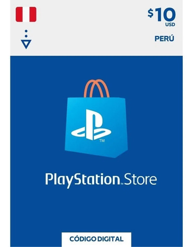 Tarjeta De Regalo Playstation $10 Dólares Peru