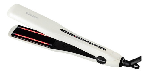 Imagen 3 de 5 de Plancha de cabello Siegen SG-4755 blanca 110V/240V
