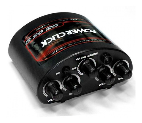 Amplificador Fone Power Click Db05 + Fonte Db05 