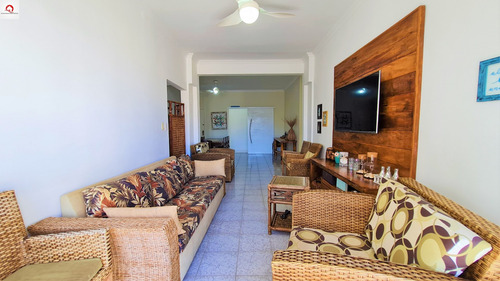 Imagem 4 de 20 de Praia Das Pitangueiras, Guarujá, Calçadão, Vista Para O Mar, 130m², 4 Dormitórios, 2 Suítes, Sala Para 3 Ambientes, 1 Vaga De Garagem - Ap05869 - 69445096