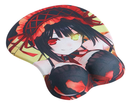 Mousepad Para Silicone De Peito De Menina De Desenhos Animad
