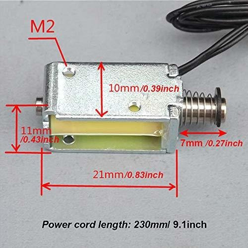 Repuesto Dc in Stroke Mini Push Pull Tipo Solenoide