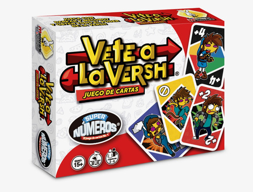 Vete A La Versh Super Numeros Juego Mesa Cartas Darkar