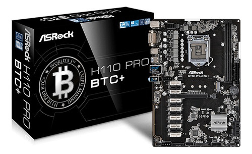 Placa / Tarjeta Madre Asrock H110 Pro Btc+