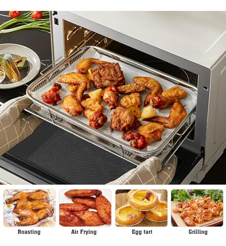 Canasta De Freidora De Aire Para Horno, Canasta De Freidora