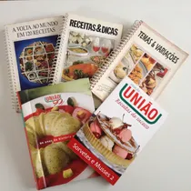 Comprar Lote Com 5  Livros De Receitas União Variados  Lote 3