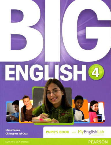 Big English 4 (british) - Student's Book + My English Lab, De Herrera, Mario. Editorial Pearson, Tapa Blanda En Inglés Internacional, 2014
